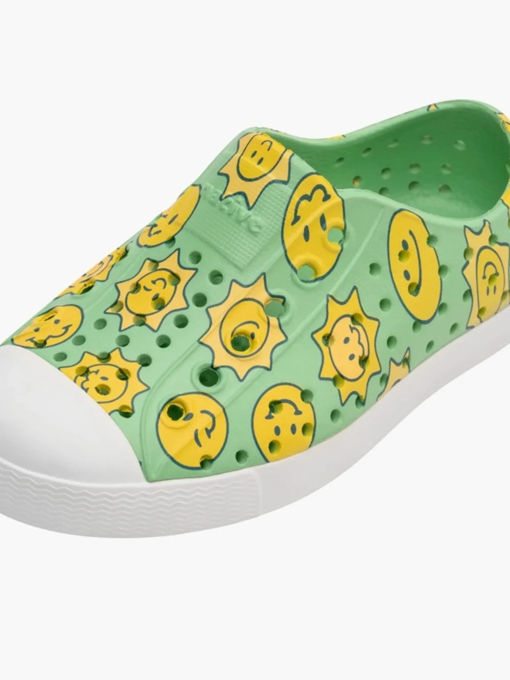 Candy Green White Rain Sun Native Shoes 5